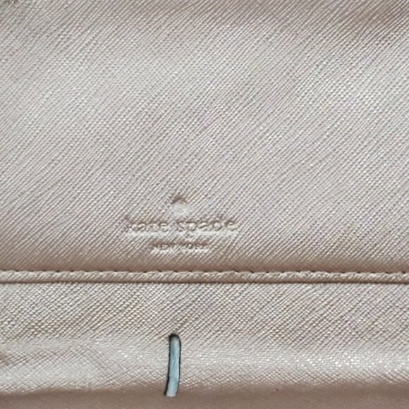 Kate Spade New York Newbury Lane Neda Rose Gold Zip-Around Wallet - Picture 7 of 14